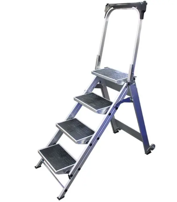 Aluminium Step Folding Ladder  4 Step Csl400 1