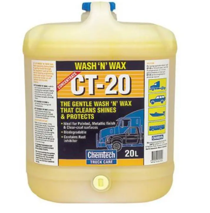 Chemtech Ct20 Wash N Wax 20L Ct20-20L 1