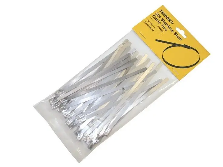Tridon Stainless Steel Cable Ties 300 X 4.5Mm  50 Pack Ctss304 1