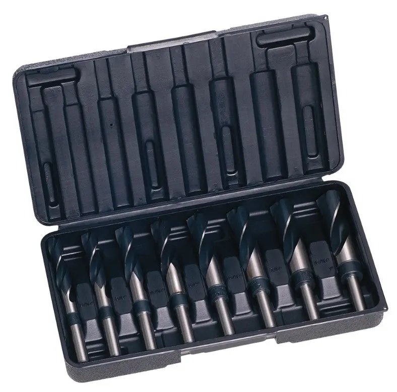 Sutton Tools Reduced Shank Metal Drill Bit Set D188 12.5Mm Shank Metric 8 Piece 14-25Mm D188sm8r 1
