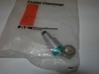 Switch, Push Button - Momentary - Black - Cutler-Hammer 1