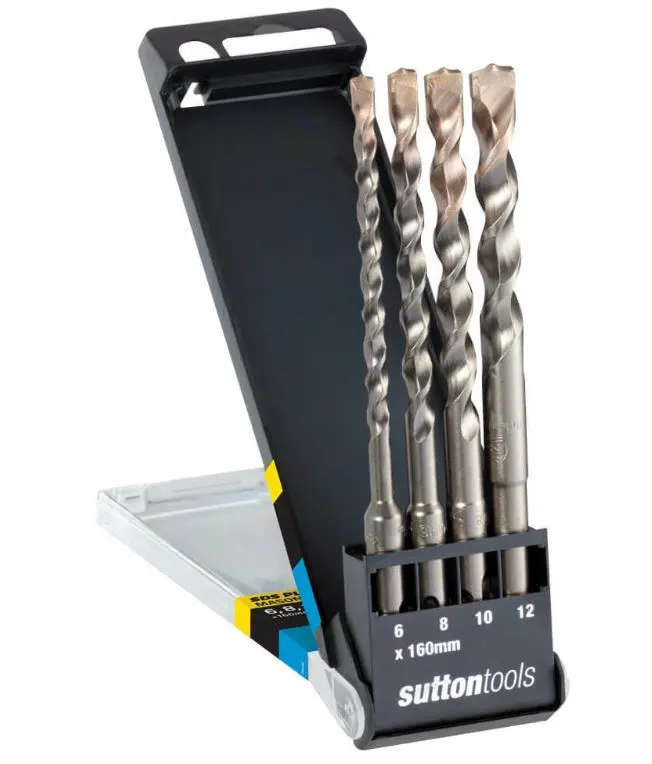 Sutton Masonry Drill Set 4 Piece  2 Cut Sds D6130004 1