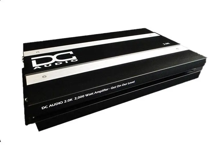 Dc Audio A3 2.0K 2000 Watt Mono Block Car Audio Class D Amplifier/Amp+Bass Knob 1