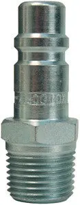 Industrial Disconnect - Male Pipe Thread To Male Plug 1