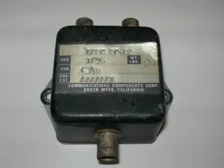Coupler, Antenna - Diplexer - Two Navs To Antenna - Communications Component 1