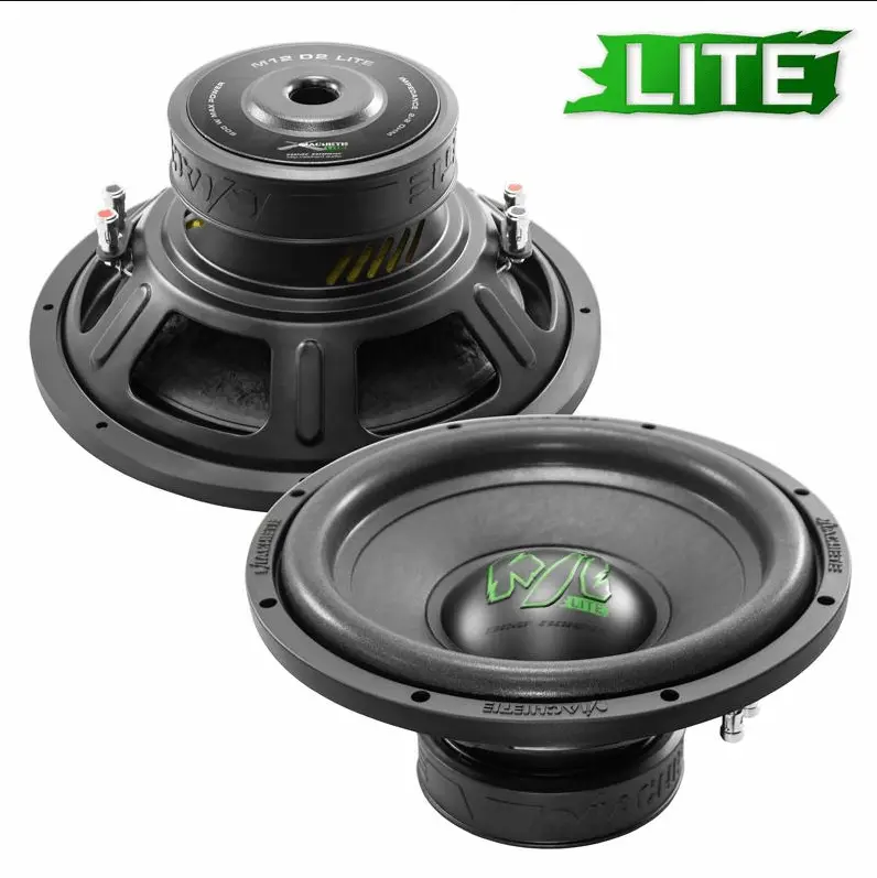 Deaf Bonce Machete Lite M12 V2 Dual-2-Ohm 300W Rms Car Audio Subwoofer/Sub 1