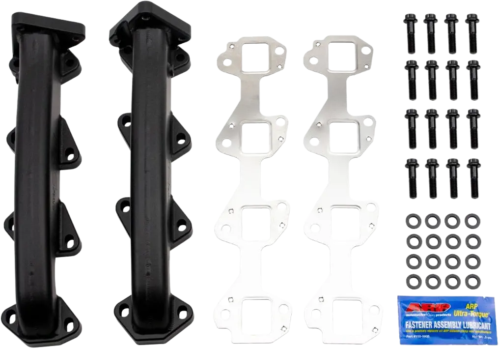 Wcfab 2001-2016 Duramax Billet Exhaust Manifold Kit W/ Gaskets & Arp Hardware 1