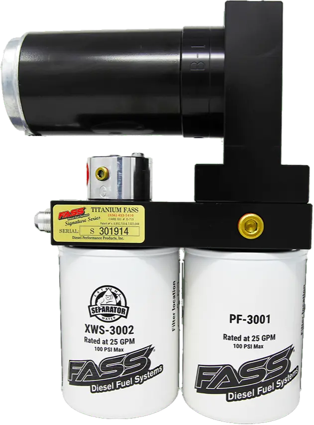 Fass Titanium Signature Series Lift Pump Cummins 1