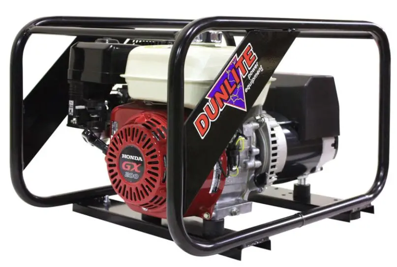 Dunlite 3.3 Kva Honda Powered Portable Generator Dguh2.7S-2 1