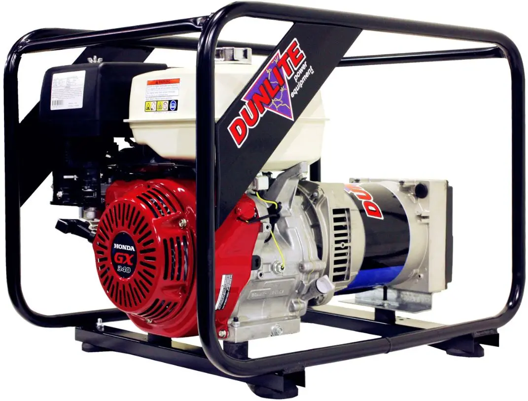 Dunlite 5.8 Kva Honda Powered Generator Dguh5s-2 1