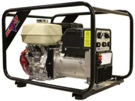 Dunlite 7 Kva 200 Amp Honda Powered Welder Generator Dgwgh7s-2 1