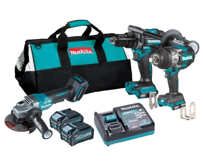 Makita 40V Max Brushless 3 Piece Combo Kit Dk0131g302 1