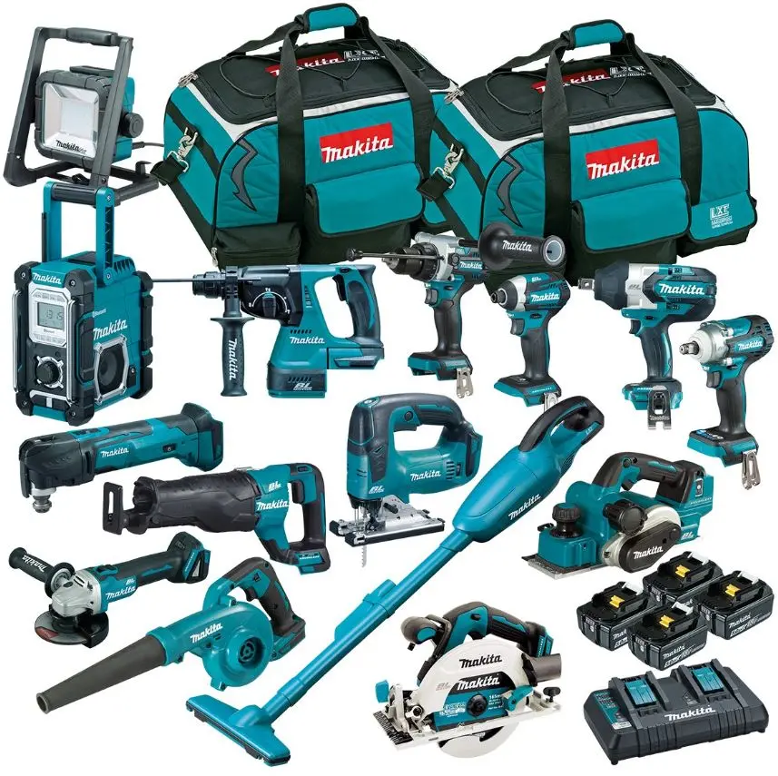 Makita 18V Brushless 15-Piece Combo Kit Dlx1509tx1 1