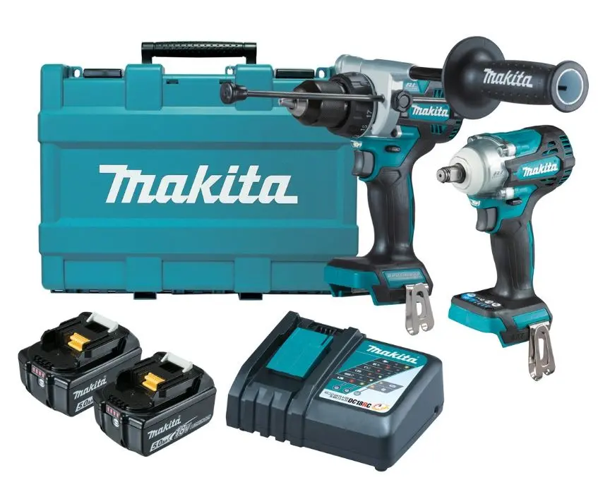 Makita 18V Brushless 2 Piece Combo Kit & Carry Case  Dlx2419t 1