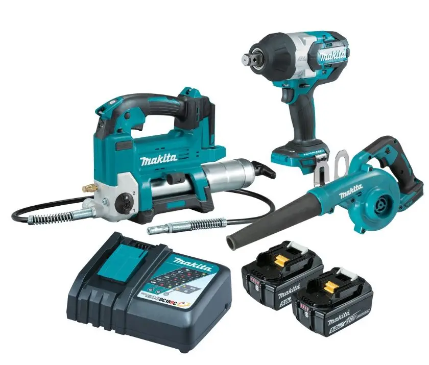 Makita 18V 3-Piece Combo Kit & Carry Case Dlx3172t 1