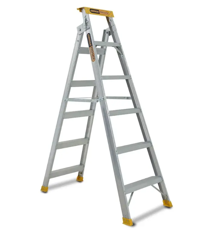 Gorilla Dual Purpose Pro-Lite 6 Step Aluminium Ladder 6 -11 Ft 150Kg Dm006-Pro 1