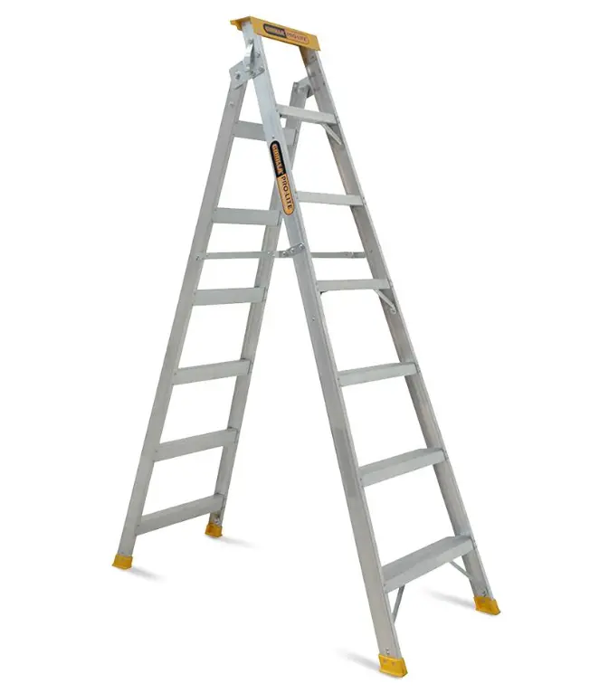 Gorilla Dual Purpose Pro-Lite 7 Step Aluminium Ladder 7-13Ft  150Kg Dm007-Pro 1