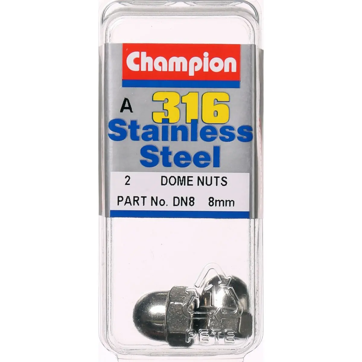 Champion Dome Nuts 8Mm -Dn8 1