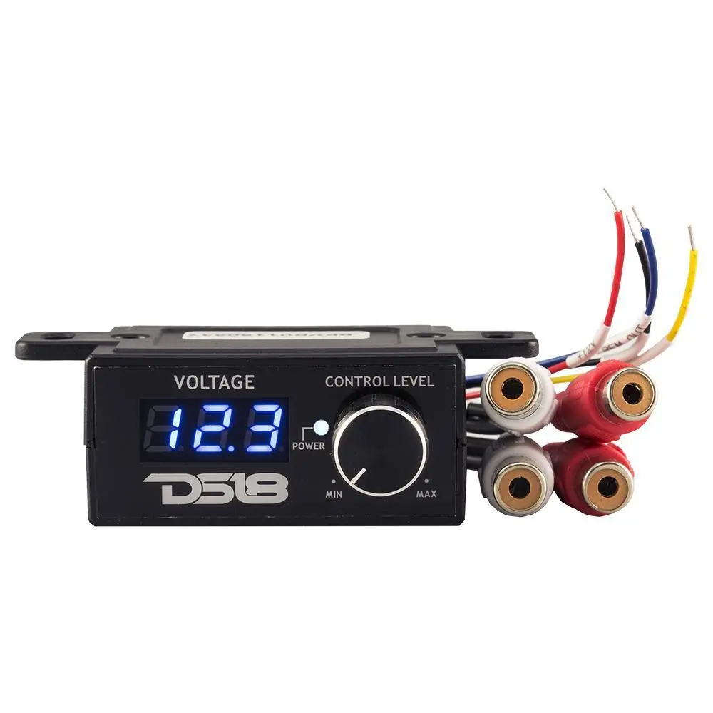 Ds18 Bkvr Remote Level Control With Voltmeter Display Mountable Bass Knob 1