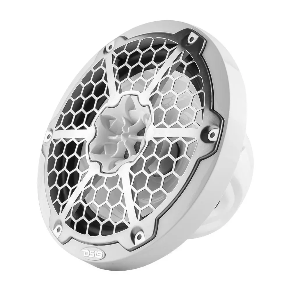 Ds18 Hydro Nxl-8M/Wh 8" 375 Watt White 2-Way Marine Speakers With Integrated Rgb Led 1