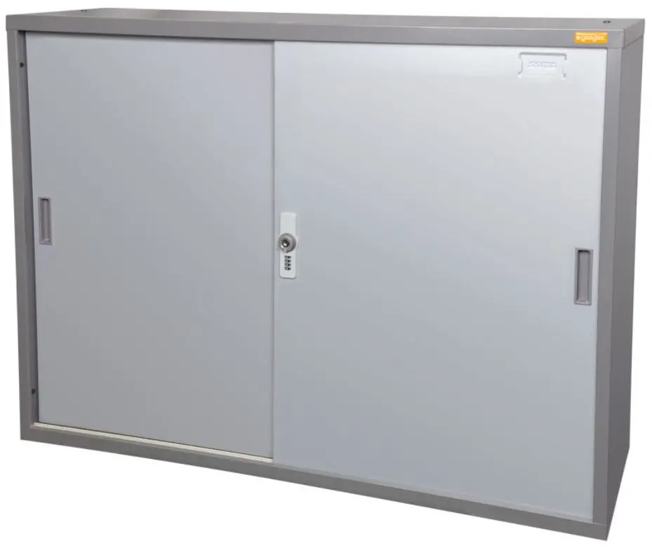 Geiger Lockable Steel Door Cabinet Du118m 1