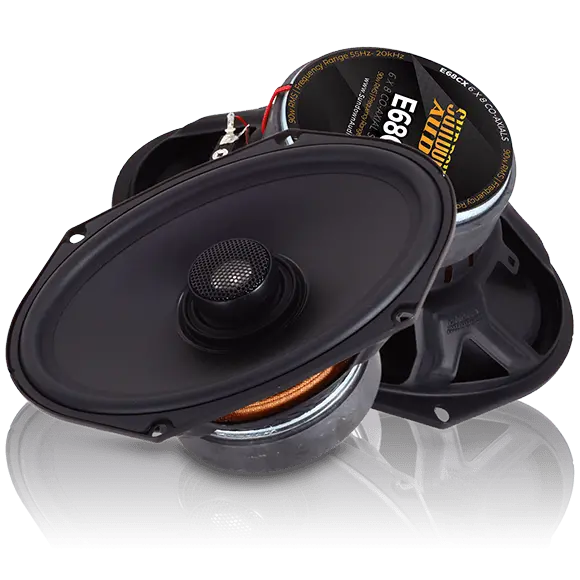 Sundown Audio E-68Cx 6"X8" Coaxial Speakers 1