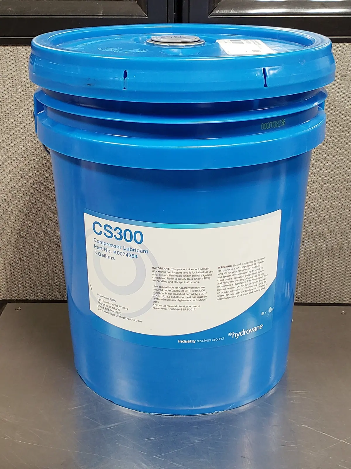 K0074384: Oil, 5 Gal, Cs300 1