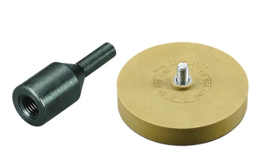 Endeavour Caramel Wheel With Arbor 4" Diameter E6387 1