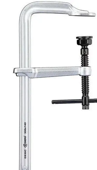 Ehoma H.D. Clamp 500Mm X 140Mm 1200Kgp (Changeable Pads) Ec-Gs50c 1