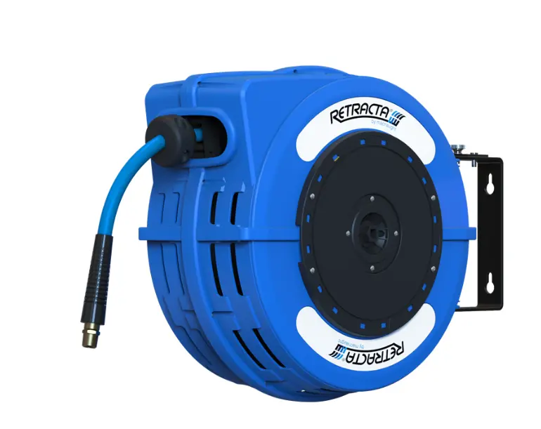 Retracta Hose Reel Blue Air/Water 1/2"X12m Hose C1aw412b-01Cc 1