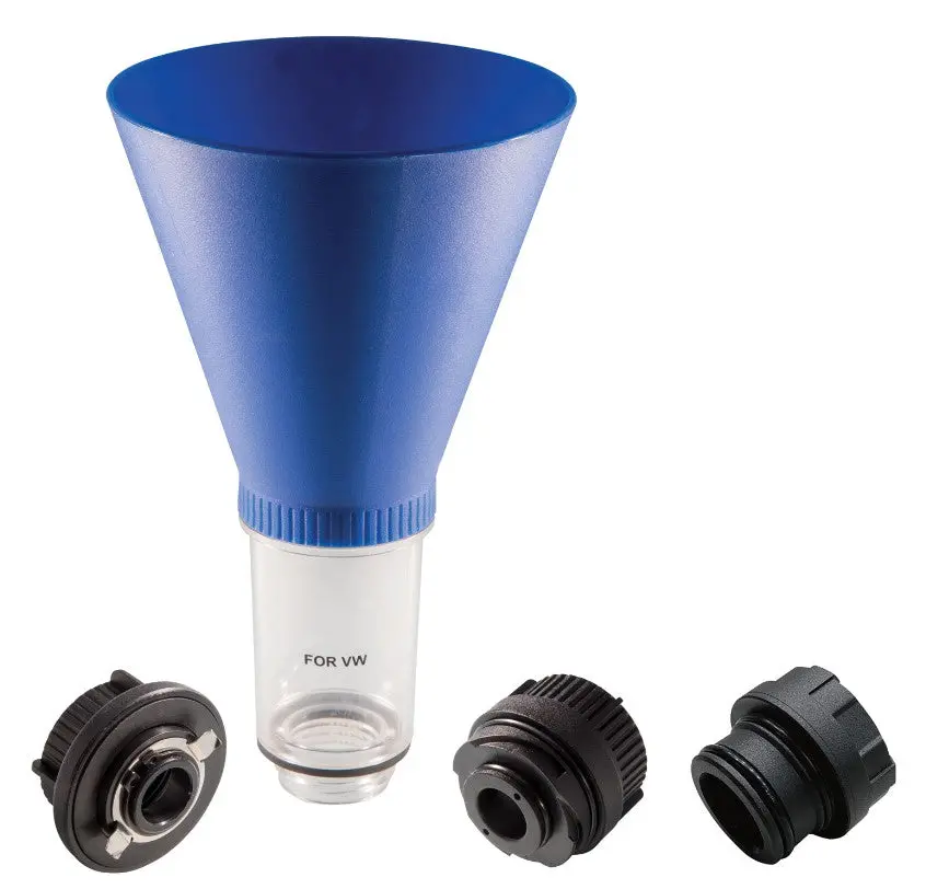 Automotive Oil Funnel  Vag Includes 3 Adaptors Suits Bmw Mercedes Vag Et1291-Exp 1