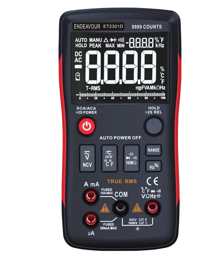 Automotive Auto   Manual Ranging Multimeter  Et2301d 1