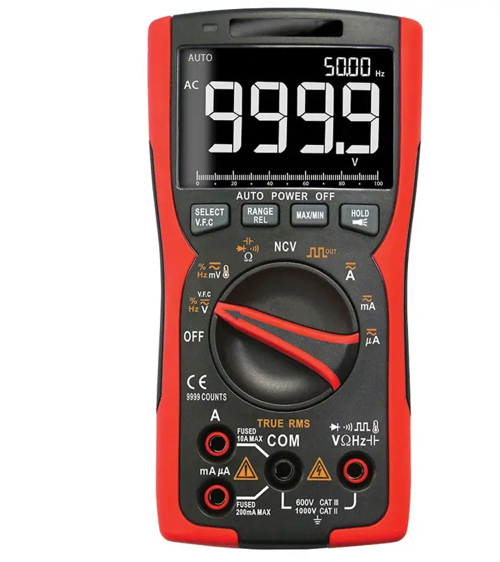 Automotive Auto Ranging Multimeter  Rotary Dial M600v Cat Iii Et2301r 1