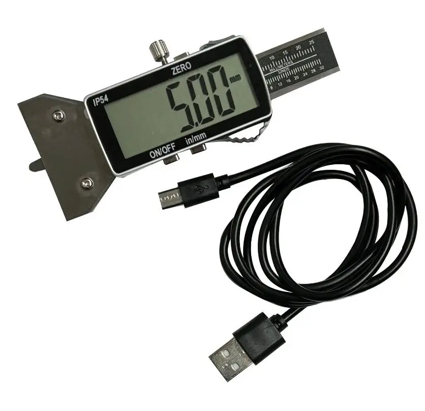 Automotive Rechargeable Tyre Tread Depth Gauge Et2311r 1