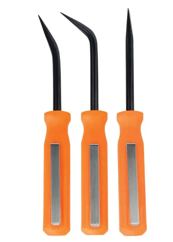 Groz Mini Pry Bar Set 5 Inch  3 Piece Et8026 1
