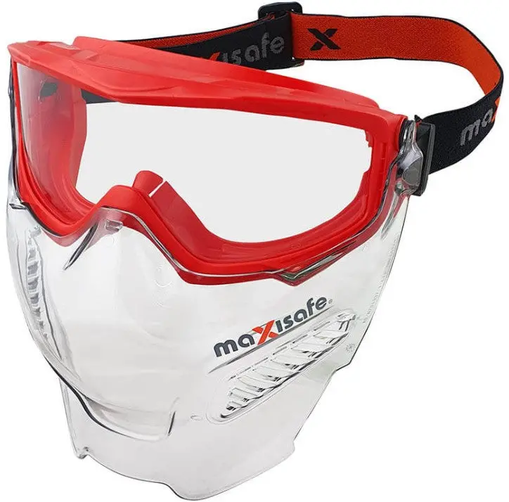 Maxipro Safety Goggle & Visor Combo Euv350-C 1