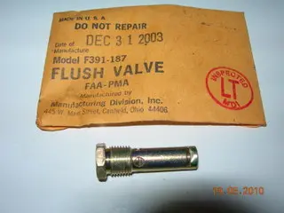 Valve, Fuel Drain - Flush - 1/8-27 Npt - Mdi 1