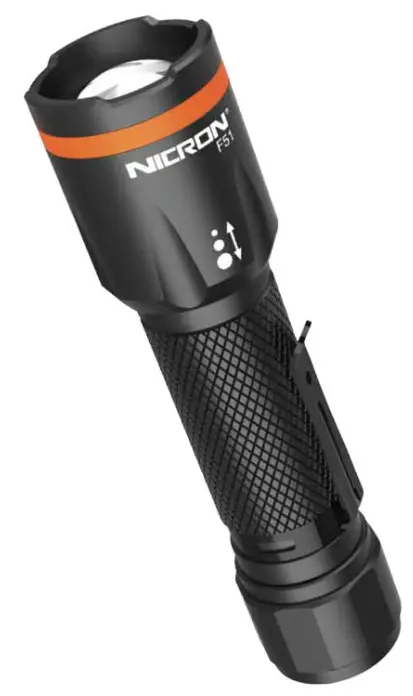 Nicron Mini Focusable Flashlight F51 1
