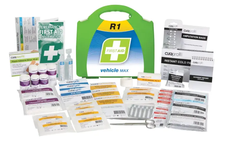 Fastaid R1 Vehicle Max First Aid Kit, Plastic Portable Far1v20 1