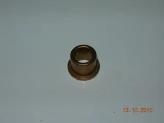 Bushing, Oilite - 5/16" Id - 7/16" Od - 5/16" Ol - Flanged - Bronze 1