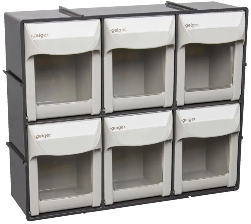 Geiger 6 Compartment Pivot Drawer Set Fo306 1