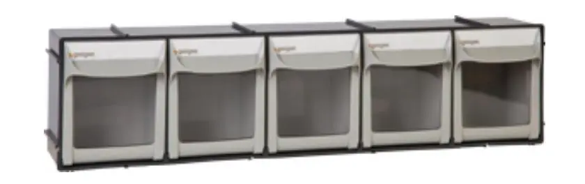 Geiger 5 Compartment Pivot Drawer Set Fo605 1