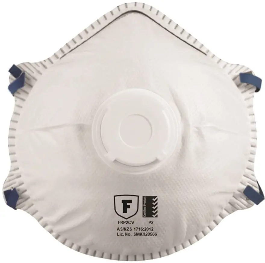 Frontier Disposable P2 Cup Respirator With Valve Box Of  10 Frp2cv 1