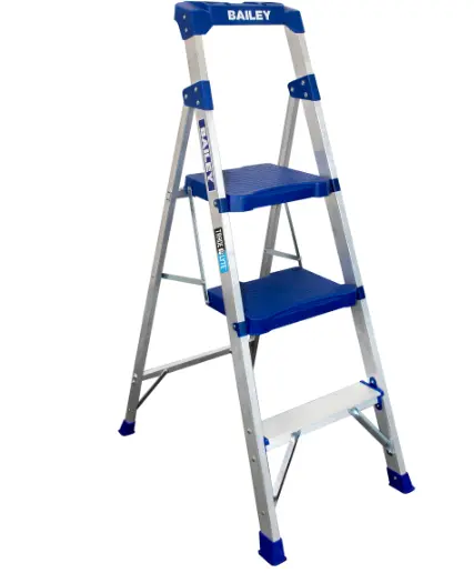 Bailey Aluminium Industrial Twin Platform Step Stool 3 Step Fs14040 1