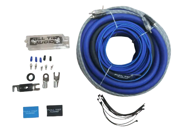 Full Tilt Audio 1/0 Awg Ofc Amplifier Wire Kits 1