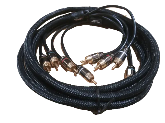 Full Tilt Audio Hq Series 4-Channel Rca Cable 4