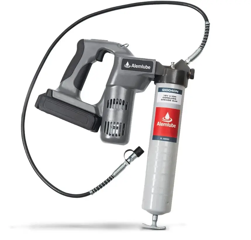 Alemlube El Series 18V Lithium-Ion Cordless Grease Gun G10040n 1