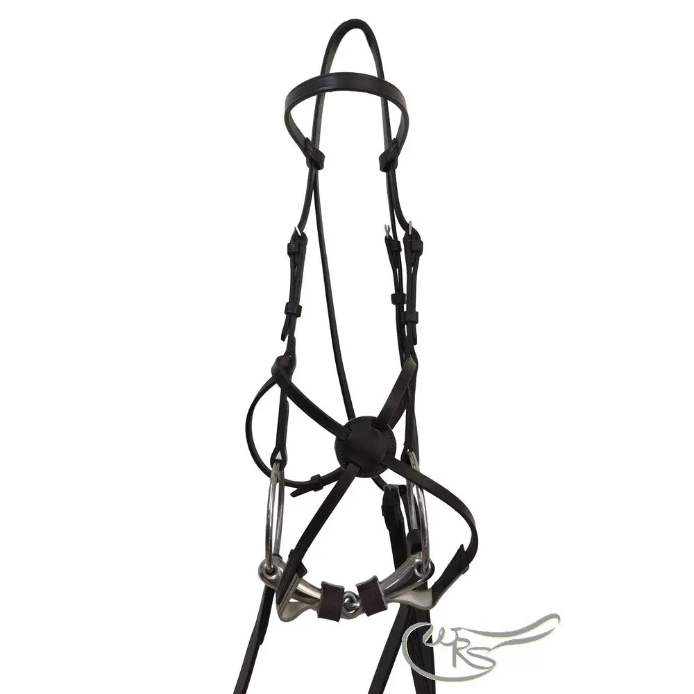 Wrs English Leather George Moore Race Bridle 1