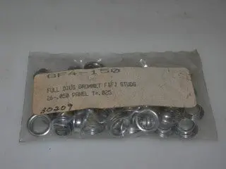 Grommet - Full Flare - Dzus - Aluminum 1