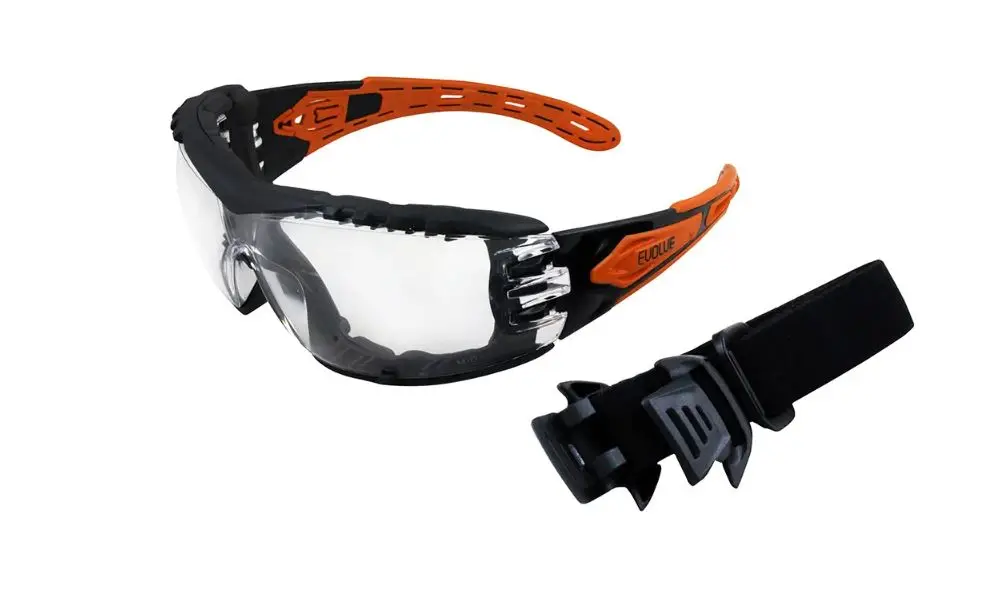 Maxisafe Clear Safety Glasses With Gasket And Headband  Evo370-Gh 1